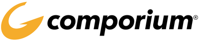 Logo for sponsor Comporium